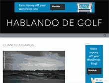 Tablet Screenshot of hablandodegolf.com